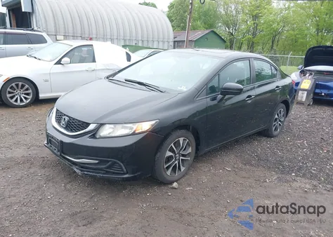 2014 Honda Civic Ex from USA, damaged, VIN 19XFB2F82EE276014